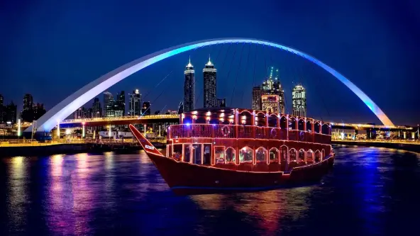 Dubai Water Canal view