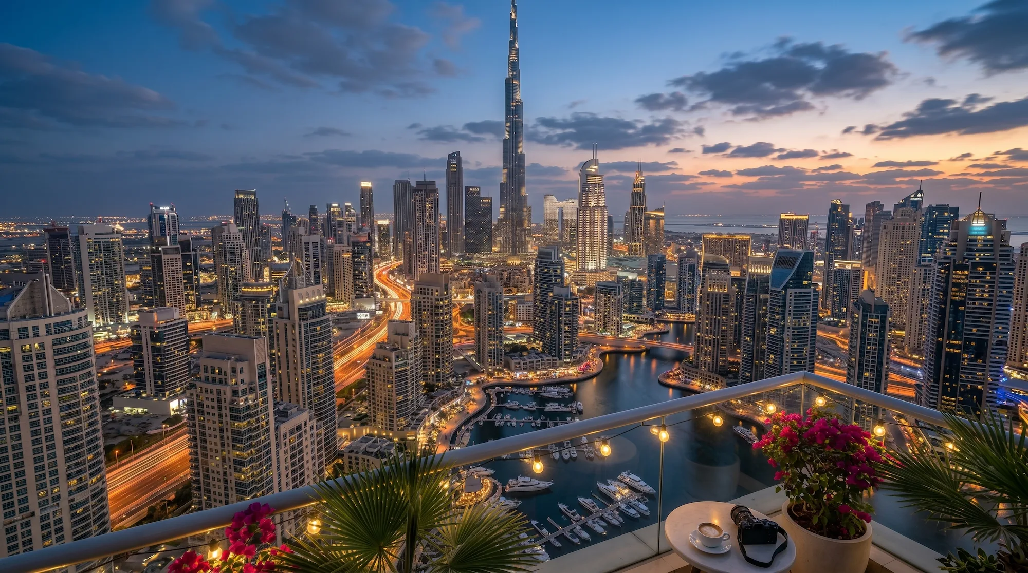 Cayan Tower duplex, Dubai Marina
